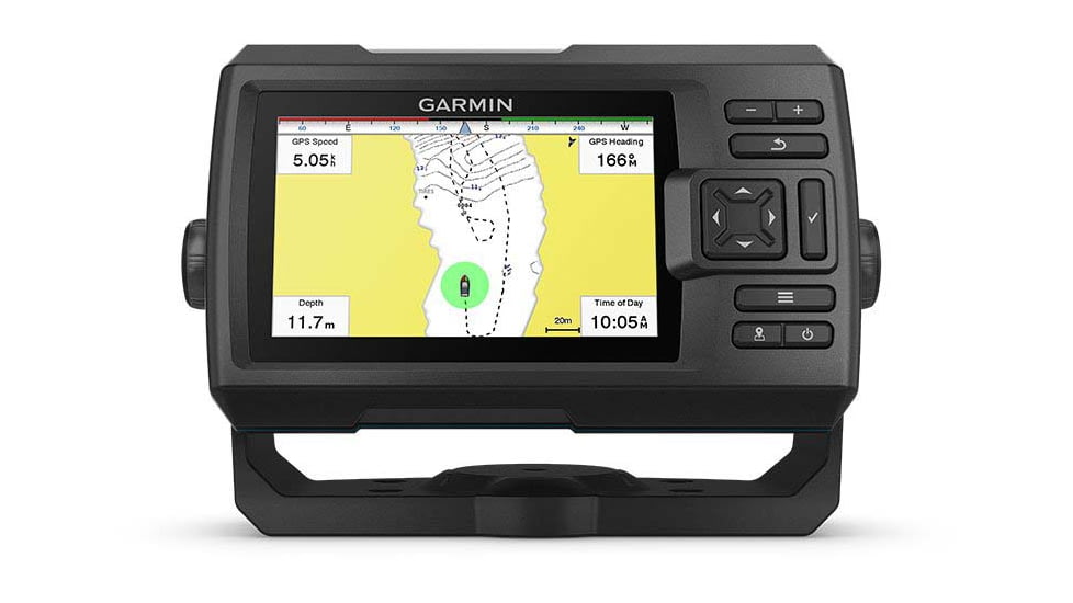 garmin striker plus 5cv ice fishing bundle