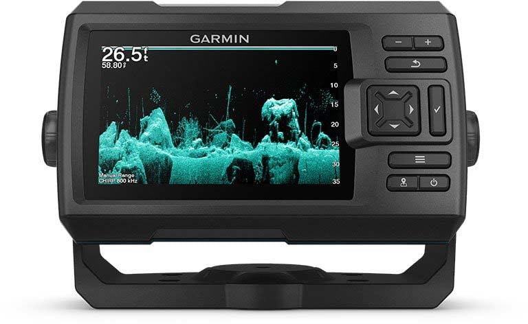 garmin striker plus 5cv ice fishing bundle