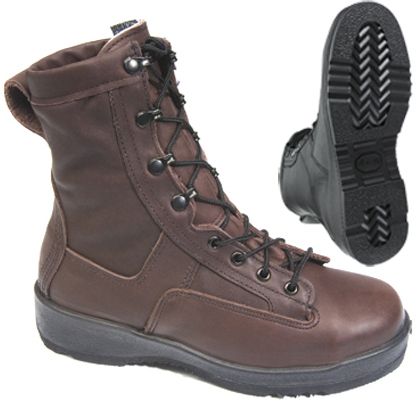 Wellco C251 Military Boots - Navy Steel Toe Temperate Weather Aviator ...